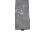 Vinyl SPC padló burkolatváltó Fjord márvány mintás sötét szürke 2400x45x6 mm