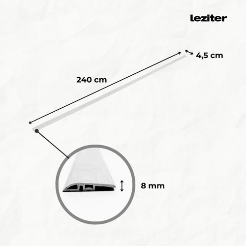 Vinyl SPC padló szintkiegyenlítő Monte Carlo tölgy 2400x45x8 mm - Image 3