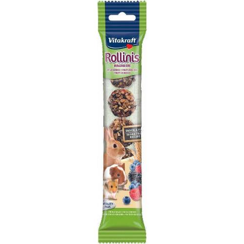 Vitakraft Rollinis (gyümölcs) golyók - kiegészítő eleség rágcsálók részére (49g)