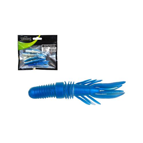WIZARD bass grub COL. BLUE 7CM 5PCS/BAG