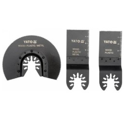 YATO 3 részes multigép lapszett HCS HSS BIM szegmens és egyenes lapok