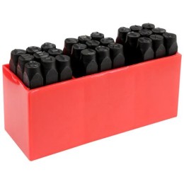 YATO 27 részes 8mm betűbeütő készlet