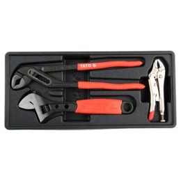 YATO Fogó készlet 3 részes (fiókbetét)