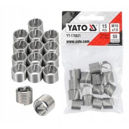 YATO M10X1.0mm 15db menetjavító betét