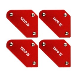 YATO 4,5 kg 4db mini hegesztési munkadarabtartó készlet 45° 90° 135°