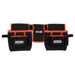 YATO Szög és szerszámtartó övtáska 14 zsebes