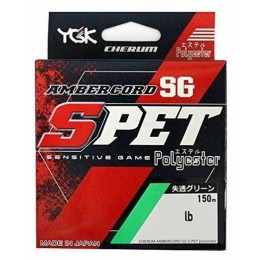 YGK Cherum Ambercode S-PET 150 m 0,117mm (0,5PE) 2,5 lb zöld poliészter zsinór