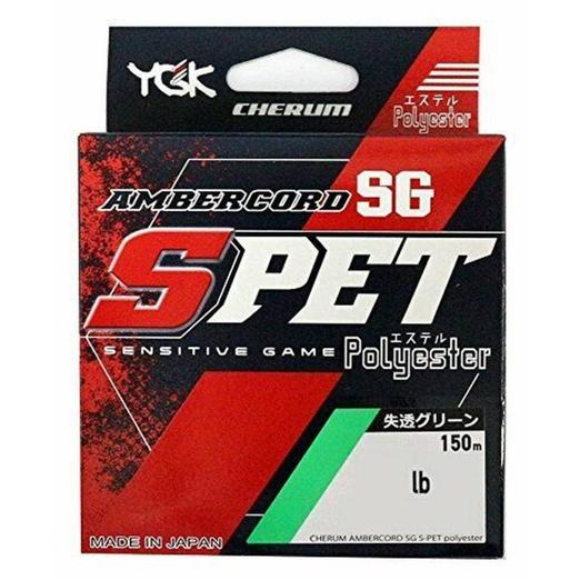 YGK Cherum Ambercode S-PET 150 m 0,074mm (0,2PE) 1.1 lb zöld poliészter zsinór