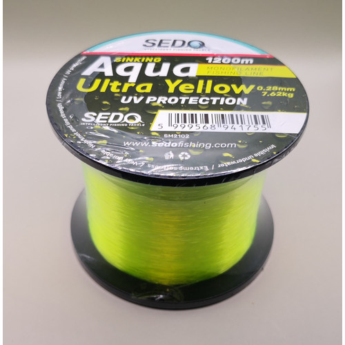 SEDO Aqua Ultra Yellow 1200m 0.25mm 6.45kg - Image 4