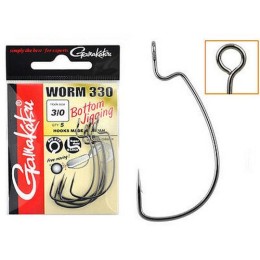 Gamakatsu WORM 330 BOTTOM JIGGING HOOKS #5/0-ás
