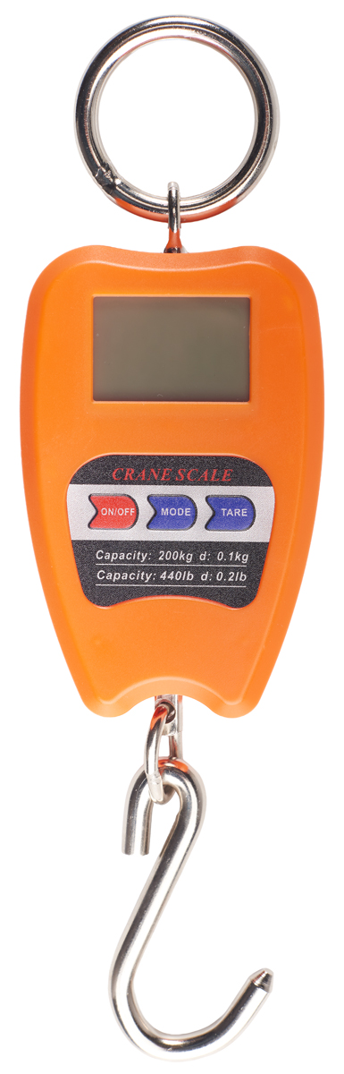 Jaxon electronic fishing scale 200kg 2xaaa - 1,5v horgászmérleg