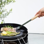 Barbecook BC-ACC-7072 rozsdamentes acél grill villa, gumifa nyél, 100% FSC, 46cm - Image 3