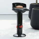 Barbecook BC-CHA-1008 Loewy 50 zománcozott faszenes grill, fekete, 47,5cm átmérő - Image 4