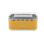 Barbecook BC-CHA-1016 Carlo asztali faszenes grill, sárga, 44x33x21cm - Image 4