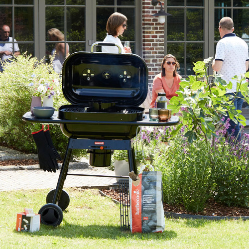 Barbecook BC-CHA-1069 Magnus prémium faszenes grill, fekete, 85x64x110cm - Image 3
