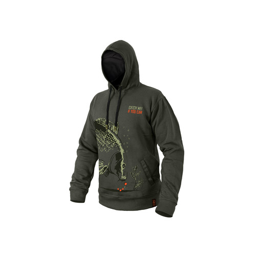 Delphin Catch me CARP NX kapucnis pulóver - S