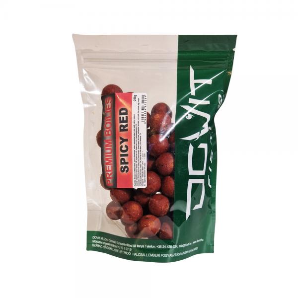 Dovit 20mm 250g - spicy red prémium bojli