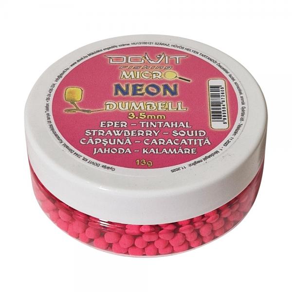 Dovit micro neon dumbell 3,5mm - eper - tintahal