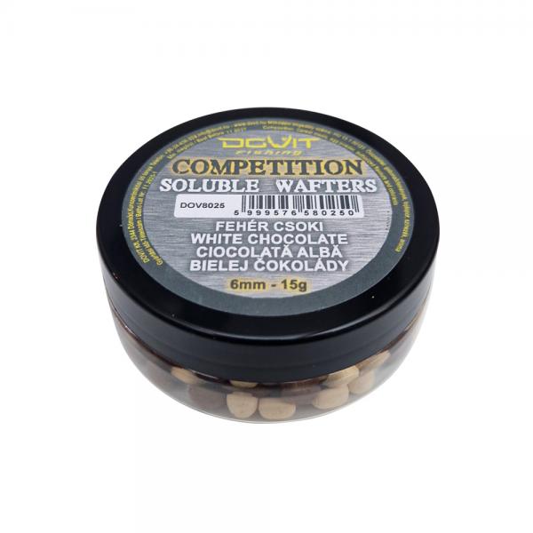 Dovit competition soluble wafters 6mm - fehér csoki