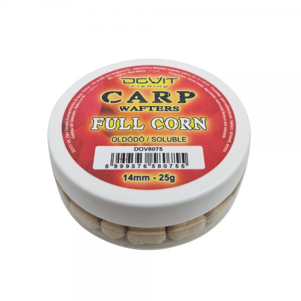 Dovit carp wafters 14mm - full corn carp