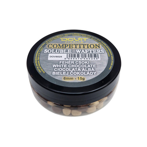 Dovit COMPETITION SOLUBLE WAFTERS 6MM - fehér csoki