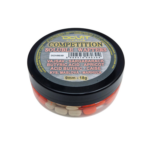 Dovit COMPETITION SOLUBLE WAFTERS 9mm - vajsav - sárgabarack