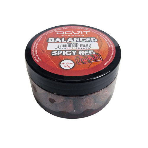 Dovit DIPPELT BOJLI 16-20mm - spicy red