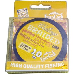 Eurocarp Challenge Braided 10 m 0,16mm 12,6kg fonott előkezsinór