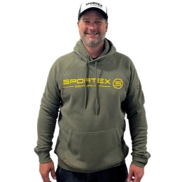 Sportex Hoodie Olive Green 4XL pulóver