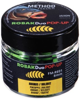 Jaxon robak duo pop-up (ananász/halibut) 8mm