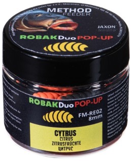 Jaxon robak duo pop-up (citrus) 8mm