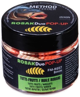 Jaxon robak duo pop-up (tutti-frutti/csonti) 8mm