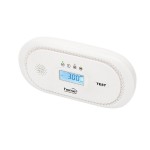 HOME CO10LCD szén-monoxid vészjelző, LCD kijelző , elemes, 2 év elem élettartam, 10 év érzékelő élettartam - BEFŰTŐ AKCIÓ - 2. kép