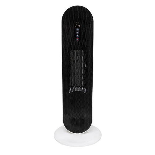 Home FK 54 álló elektromos kerámia fűtőtest, 1400W/2000W, oszcillálás, elektronikus termosztát, távirányító, fehér - Image 5