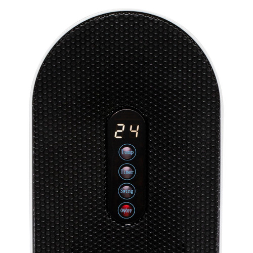 Home FK 54 álló elektromos kerámia fűtőtest, 1400W/2000W, oszcillálás, elektronikus termosztát, távirányító, fehér - Image 6