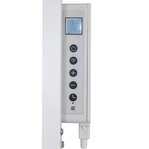 Home FKIR 351 WIFI falra szerelhető, infra smart elektromos hibrid fűtőtest, 350W, heti program, távirányító, fehér - Image 6
