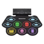 Home HRD1 feltekerhető dobszett, 7 választható ritmus és 10 demó dal, dobolás felvétele és visszajátszása, Bluetooth funkció - Image 4