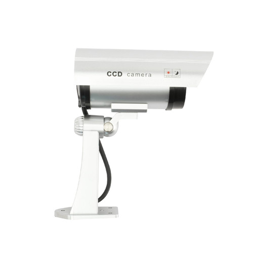 Home HSK 110 kültéri álkamera, valódi kameraforma, dönthető-elforgatható rögzítés, piros villogó LED, kültéri/beltéri használat, elemes tápellátás - Image 5