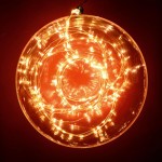 Home ML 200/WW micro LED-es fényfüzérköteg, 200 db melegfehér micro LED, 10 ágú, vékony, ezüstszínű vezeték, hálózati adapter, kül- és beltéri kivitel - Image 9