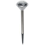 Home MX 802/4 napelemes kerti lámpa szett, 4 db, 1 db LED, fém és műanyag, automatikus, kristályszerű fej - Image 4