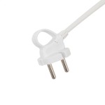 Home NV 4E-3/WH EURO hálózati elosztó, 3 m, H05VVH2-F 2 x 0,75 mm2, 4 védőérintkezős EURO aljzat, max. 2300 W, fehér - Image 3