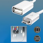 Home SA 044 microUSB OTG kábel, USB-A aljzat, microUSB-B dugó, 2,1A, 16cm, 480 Mbps - Image 7