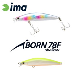 Ima Iborn 78F Shallow 78mm 8.5g 003 Chart Back Pearl wobbler