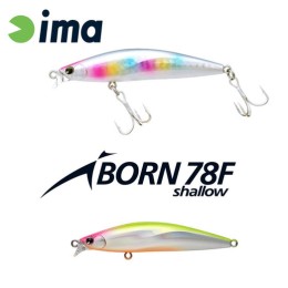 Ima Iborn 78F Shallow 78mm 8.5g 012 Creamy Chart wobbler
