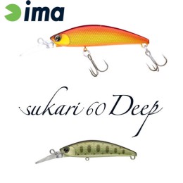 Ima Sukari 60 Deep 60mm 8g 015 Reflect Green wobbler