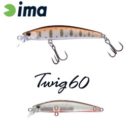 Ima Twig 60S 60mm 6.5g 012 Stream Ghost wobbler