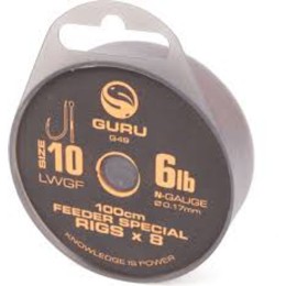 GURU LWGF FEEDER ELŐKÖTÖTT HOROG, Méret :10