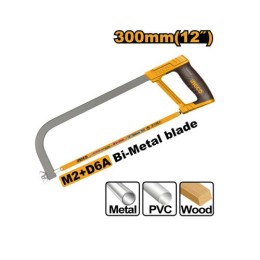INGCO 300mm fémfűrész keret bimetál lappal