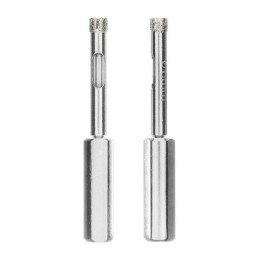 MTX 6X67 mm 2 db gyémánt fúró kerámia, csempe, üvegfúró háromszog szár