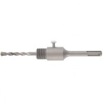 MTX M22x120mm magfúró adapter SDS Plus körkivágó központosító szár